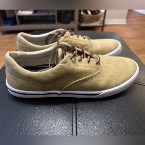 Sperry Striper II Salt Washed CVO Sneaker Beige Size 11.5 NEW
